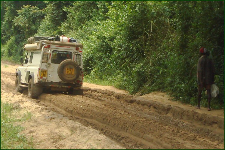 More DRC road...