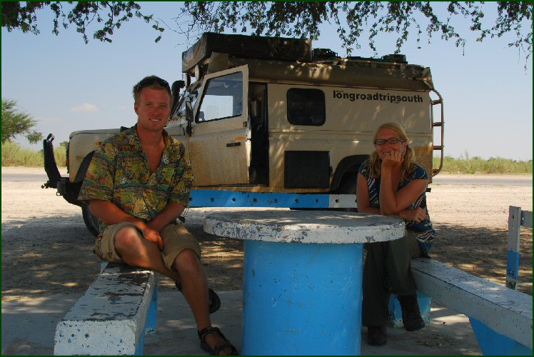 Namibian picnic spot