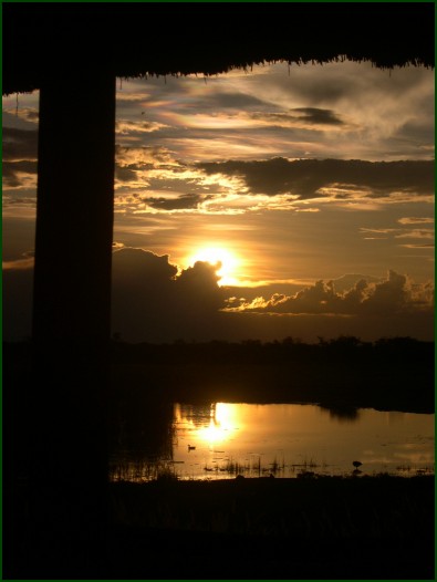 Sunset, Etosha