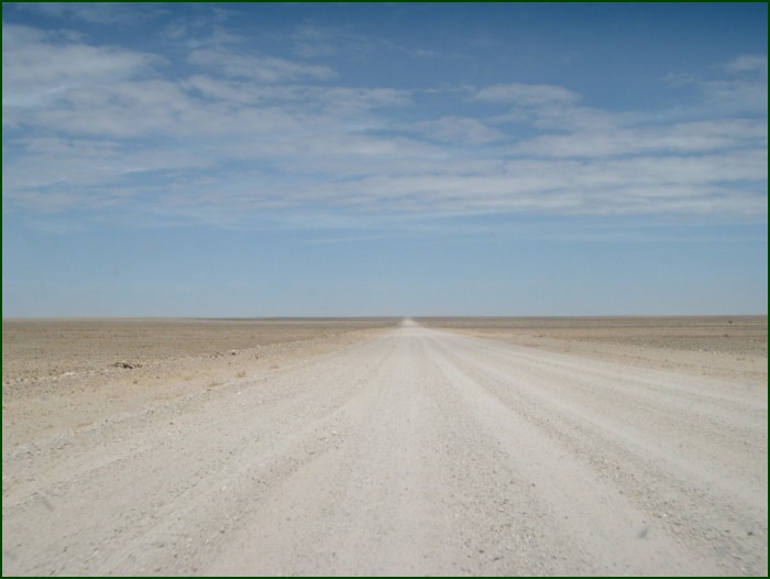 Not much in front...