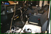 Wiring up the spot lights, another late night